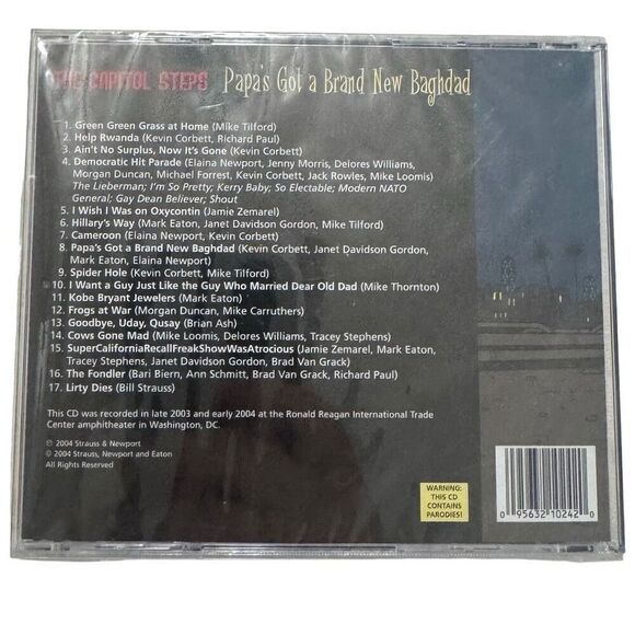 Papa's Got a Brand New Baghdad The Capitol Steps CD, 2004 Sealed / New - Picture 3 of 3